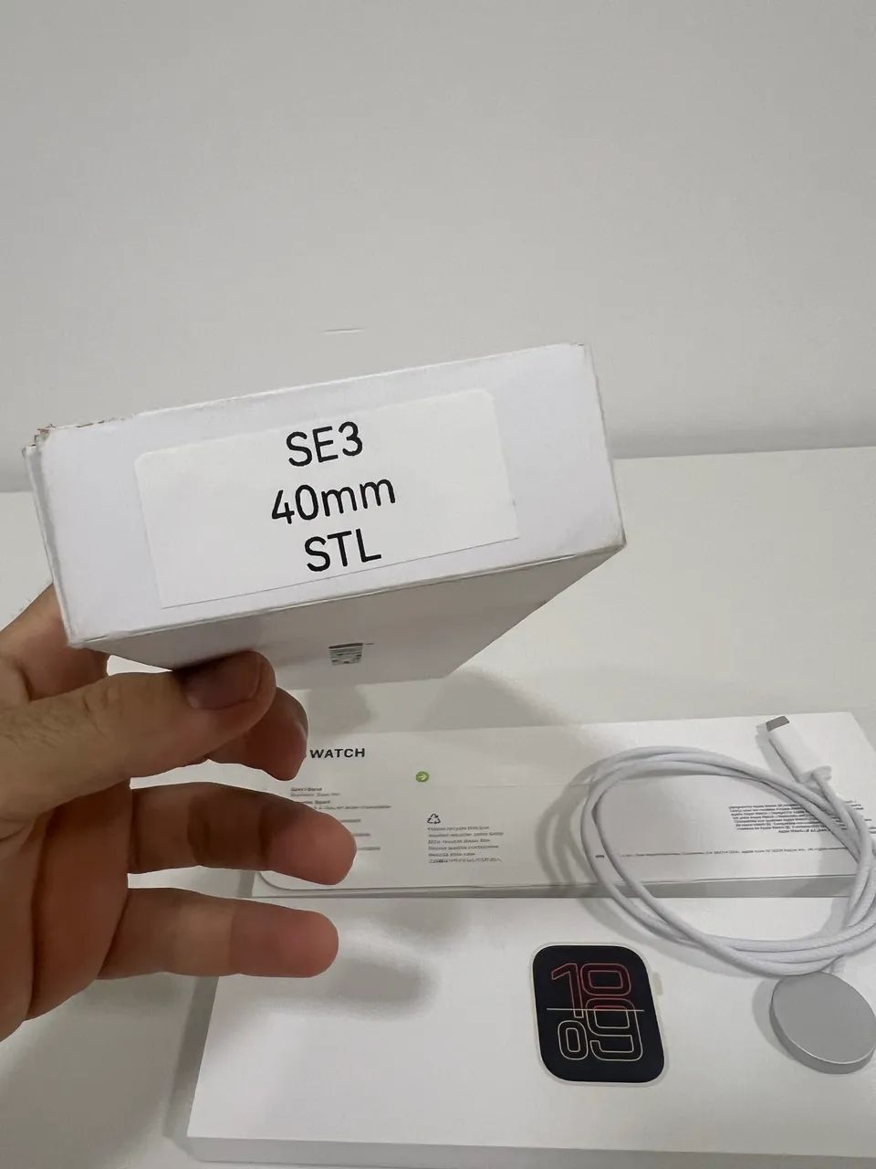 Apple Watch SE 3 40 mm branco  - Foto 2