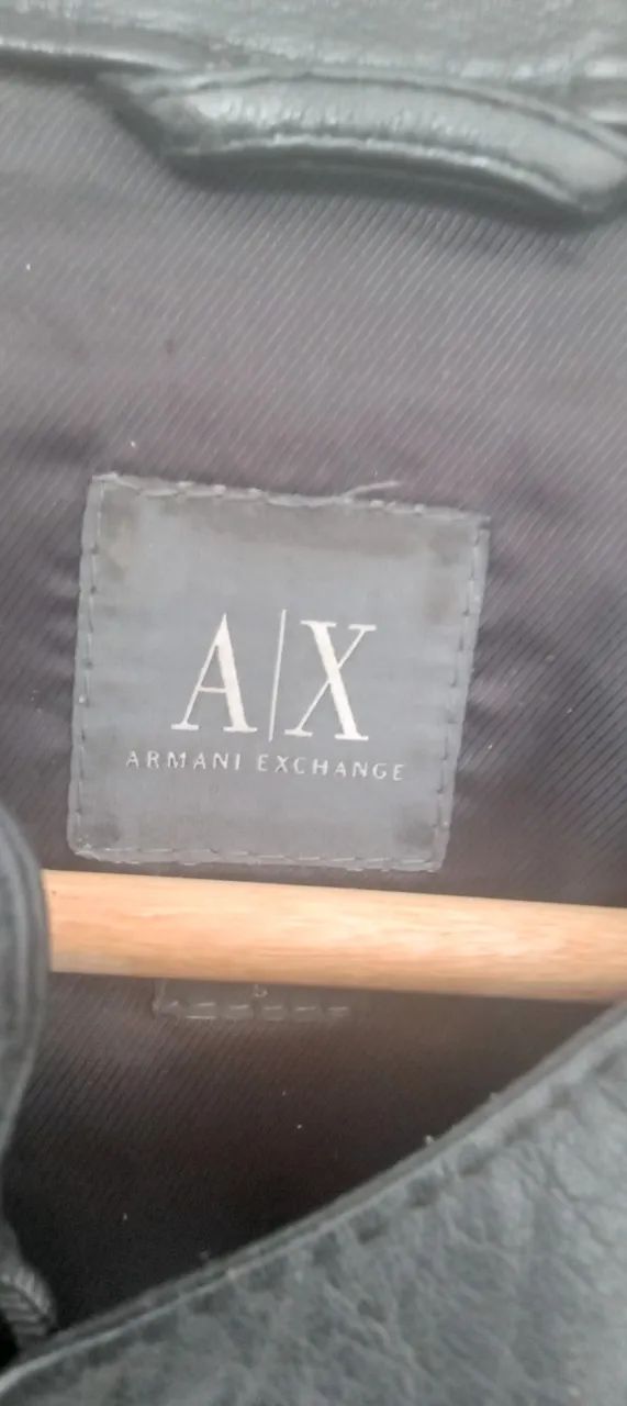 Jaqueta de couro Armani - Foto 3