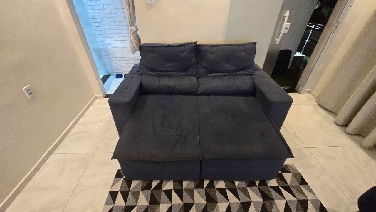 Sofa retrátil semi novo - Foto 5