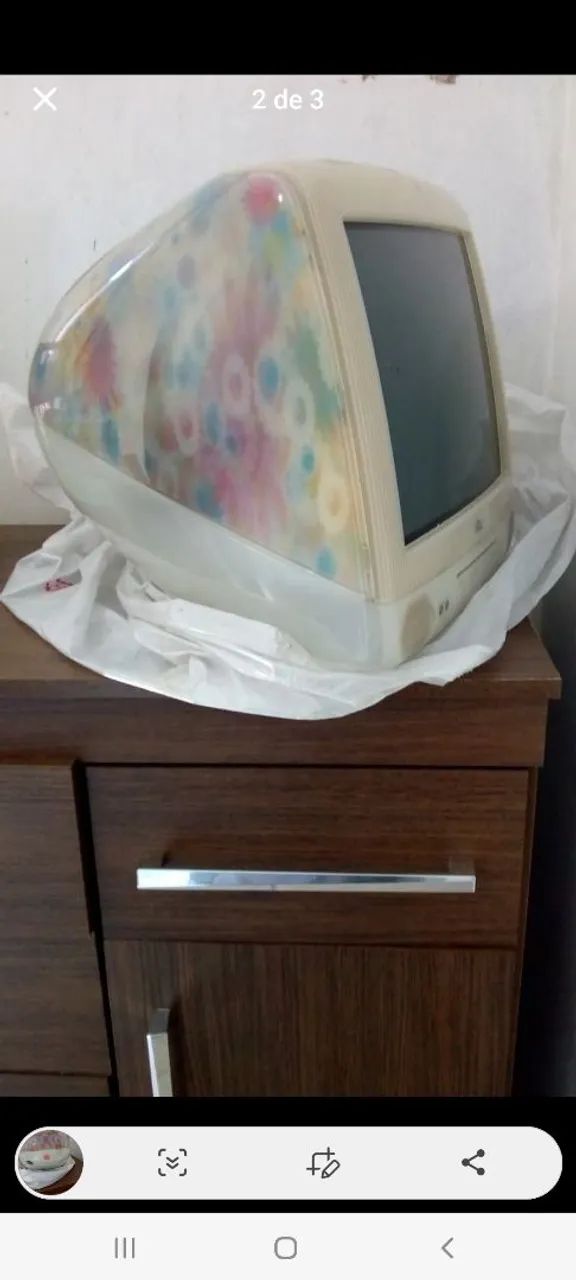LComputador G3 Imac flower raro não testei valor de mercado 40 mil