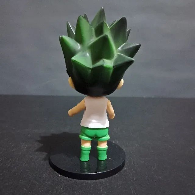 Action Figure Articulável Gon Freecss Hunter x Hunter 11cm Com Base PVC - Foto 3