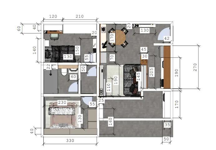 Projeto de Planta Baixa 3D | Visualize Sua Obra Antes de Construir - Foto 5