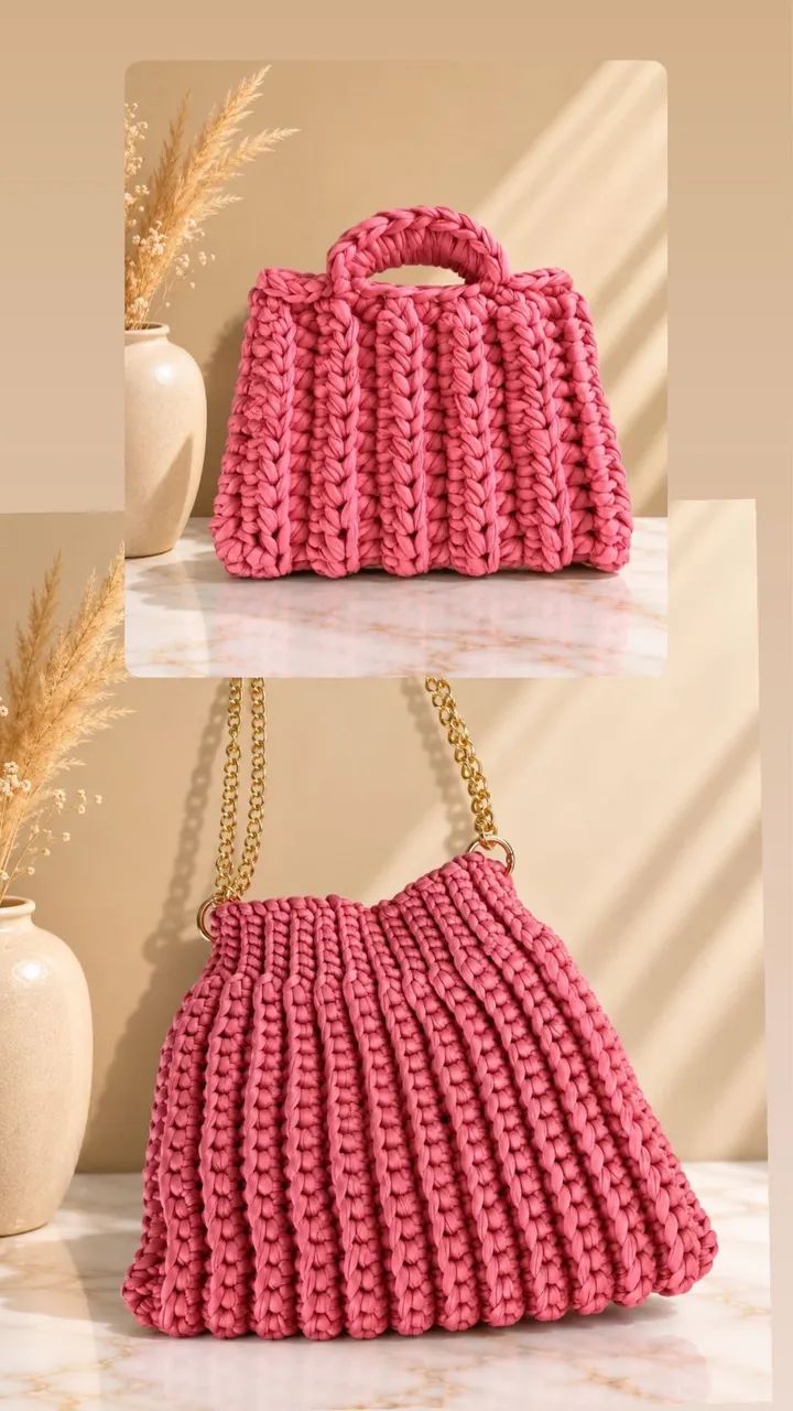 Bolsas de crochê  - Foto 3