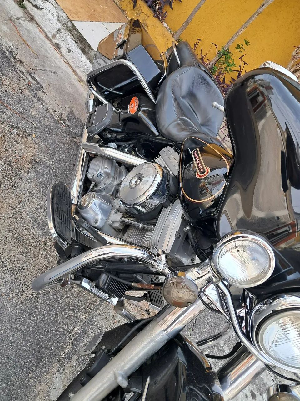 Harley Davidson Electra Glide carburada - Foto 5