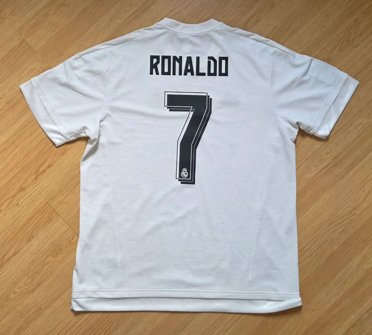 Camisa Real Madrid home Ronaldo 15/16 XL - Foto 2