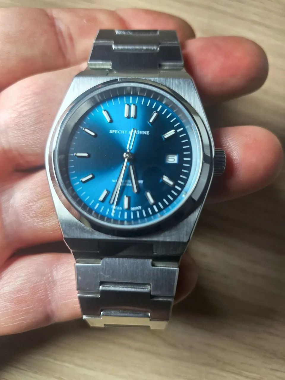 Specht & Söhne SP0002 Estilo PRX Quartzo  - Ice Blue - Foto 3