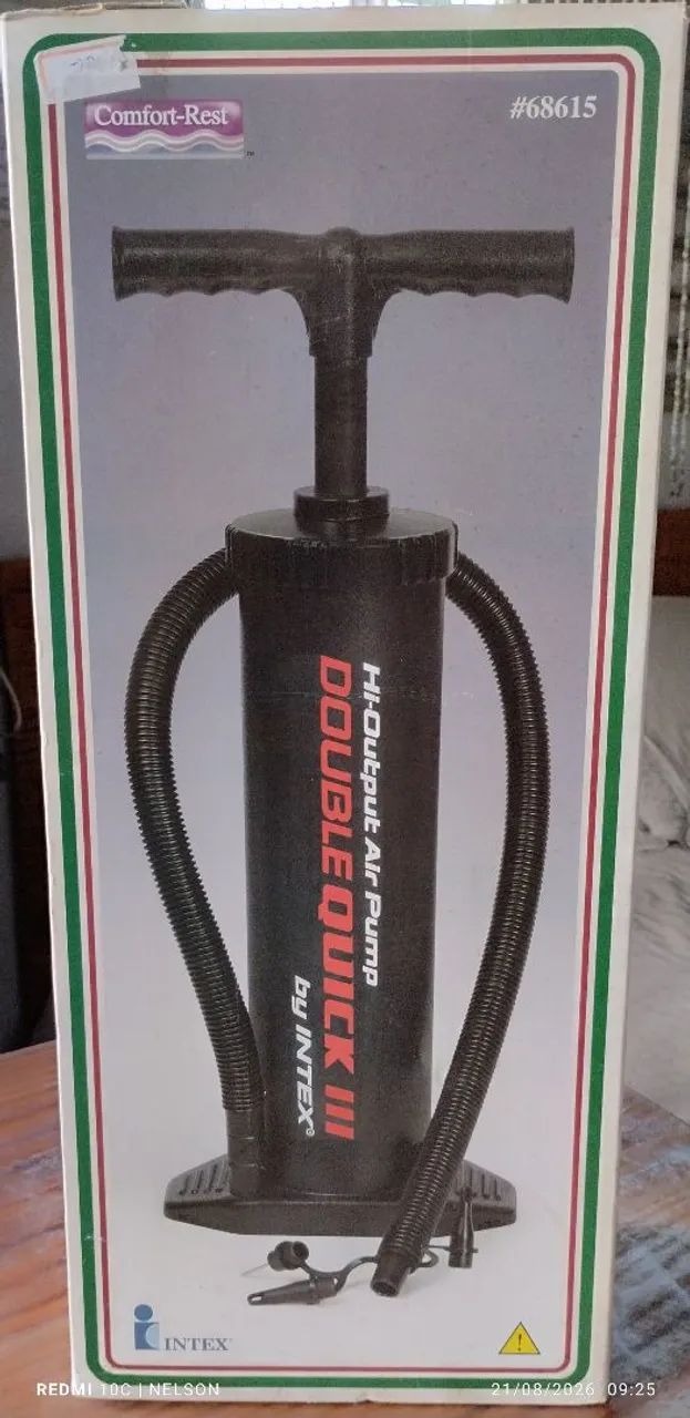 Bomba de ar INTEX Double Quick III