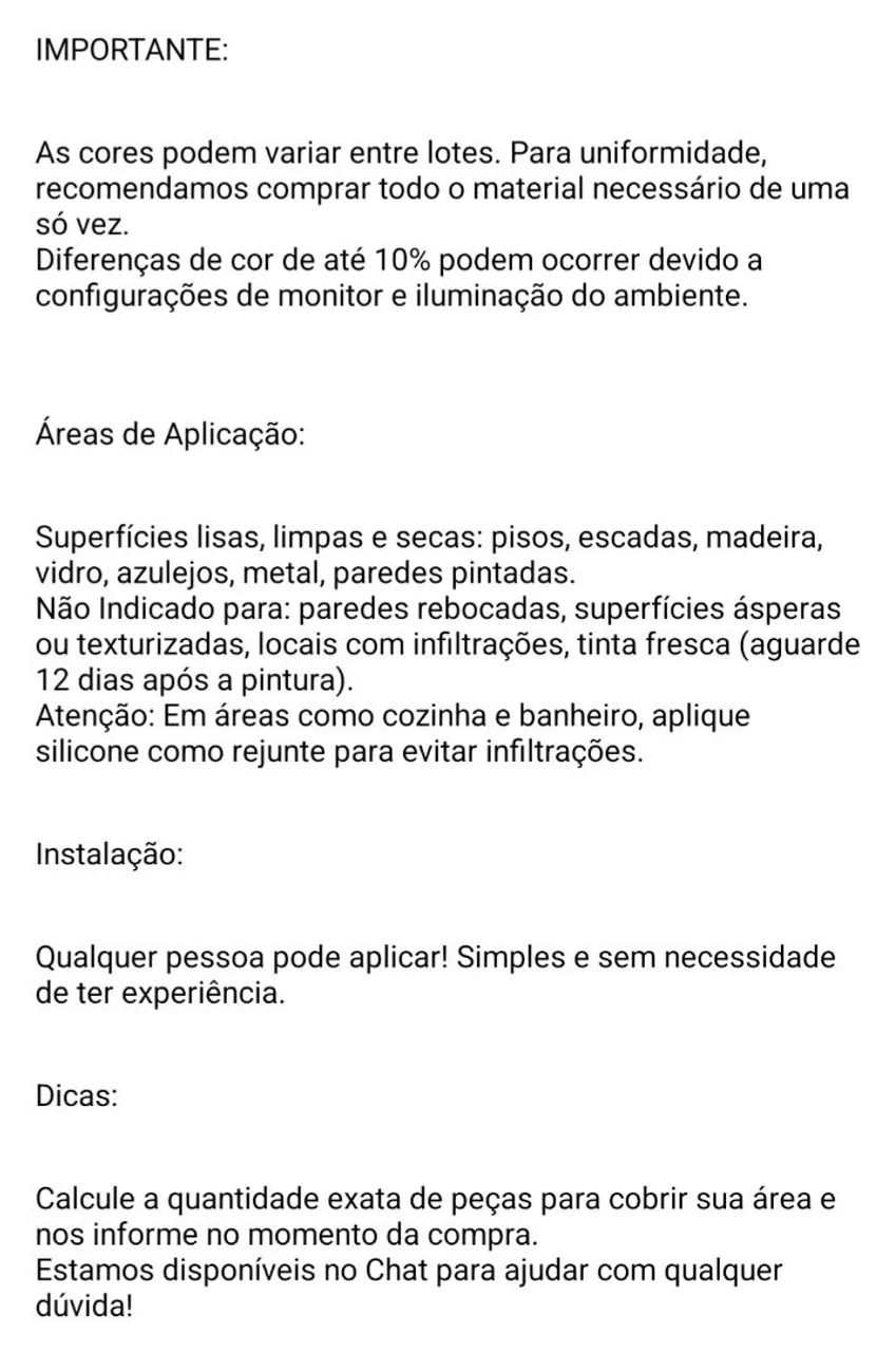 Kit de 150 placas para parede e chão  - Foto 3