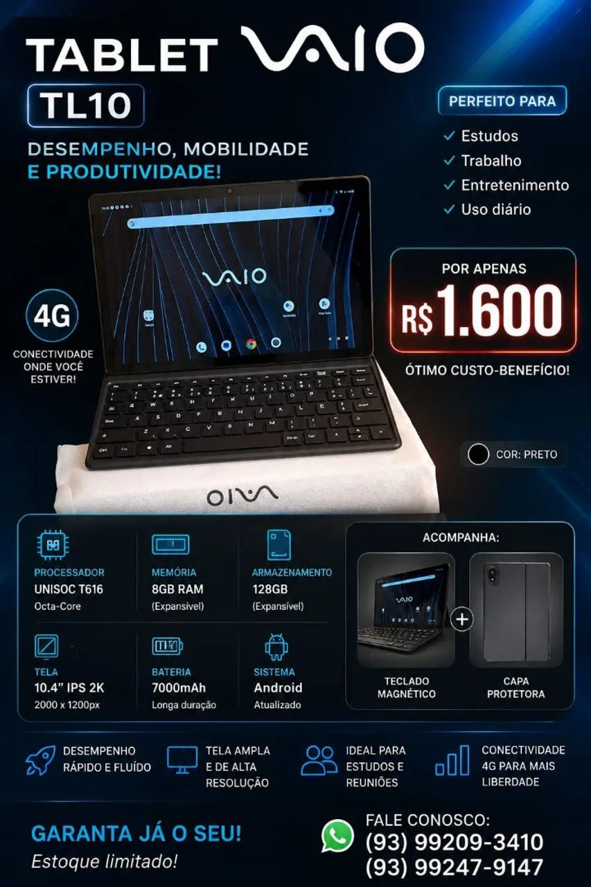 Tablet VAIO TL10