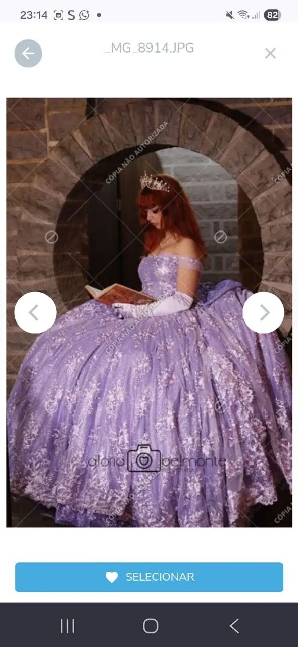 Lindíssimo vestido debutante novo modelo exclusivo feito em modelista