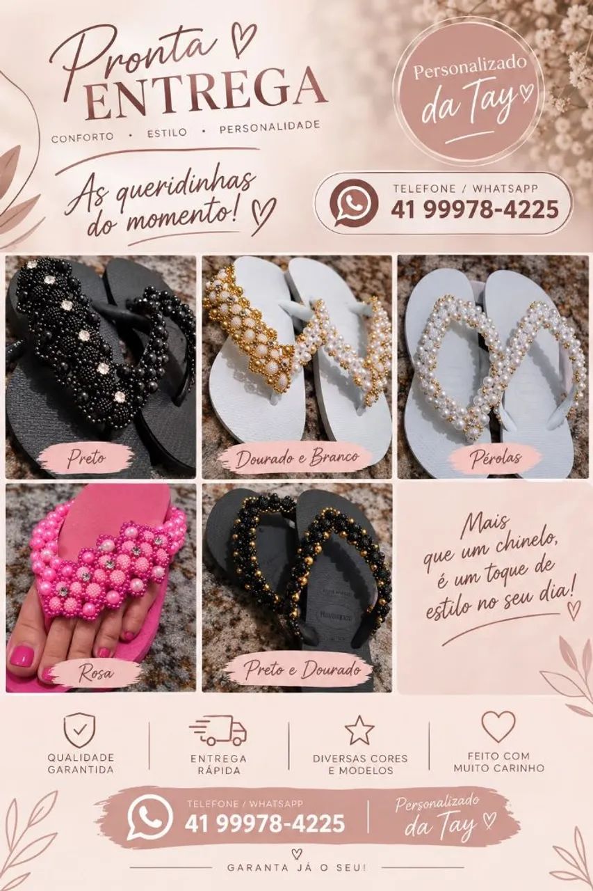 Havaianas personalizadas