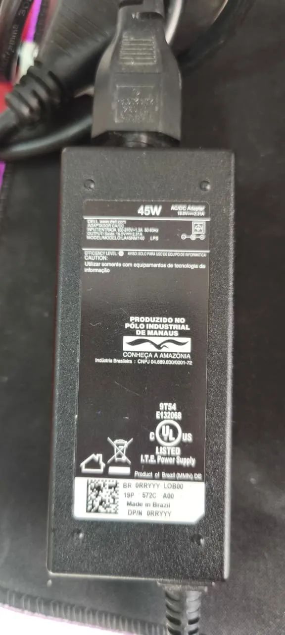 Fonte Notebook Dell 45W - Original