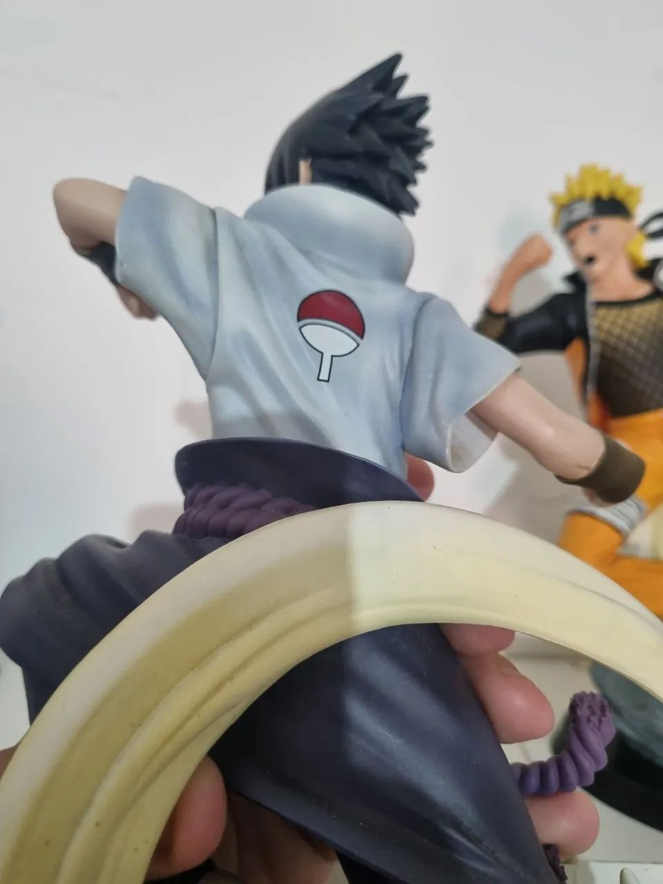 Figure Naruto vs Sasuke Vale do Fim 23cm - Foto 3