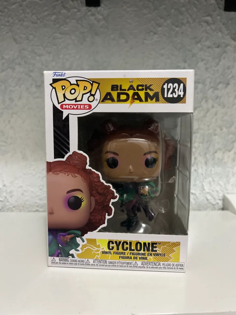 FUNKO POP Filme Adão Negro Cyclone 1234