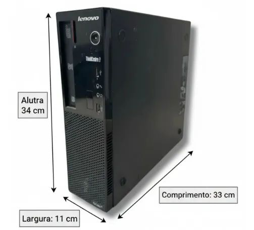 Computador CPU Lenovo Edge E73 i3 4ª/4GB/500GB - Foto 2