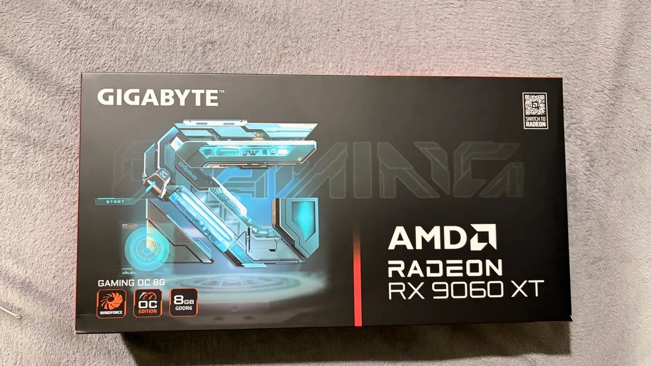 PLACA DE VÍDEO RX 9060XT OC 8GB GIGABYTE - Foto 3