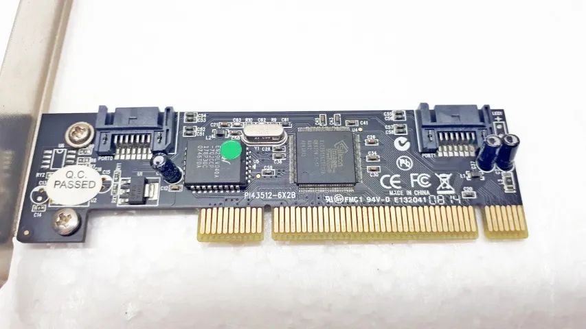 Placa PCI com 2 portas SATA - Silicon Image - Foto 4
