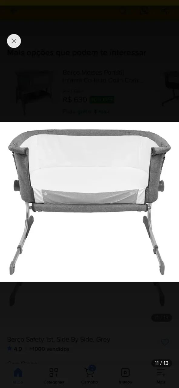 Berço portátil Co Bed - Safety 1st