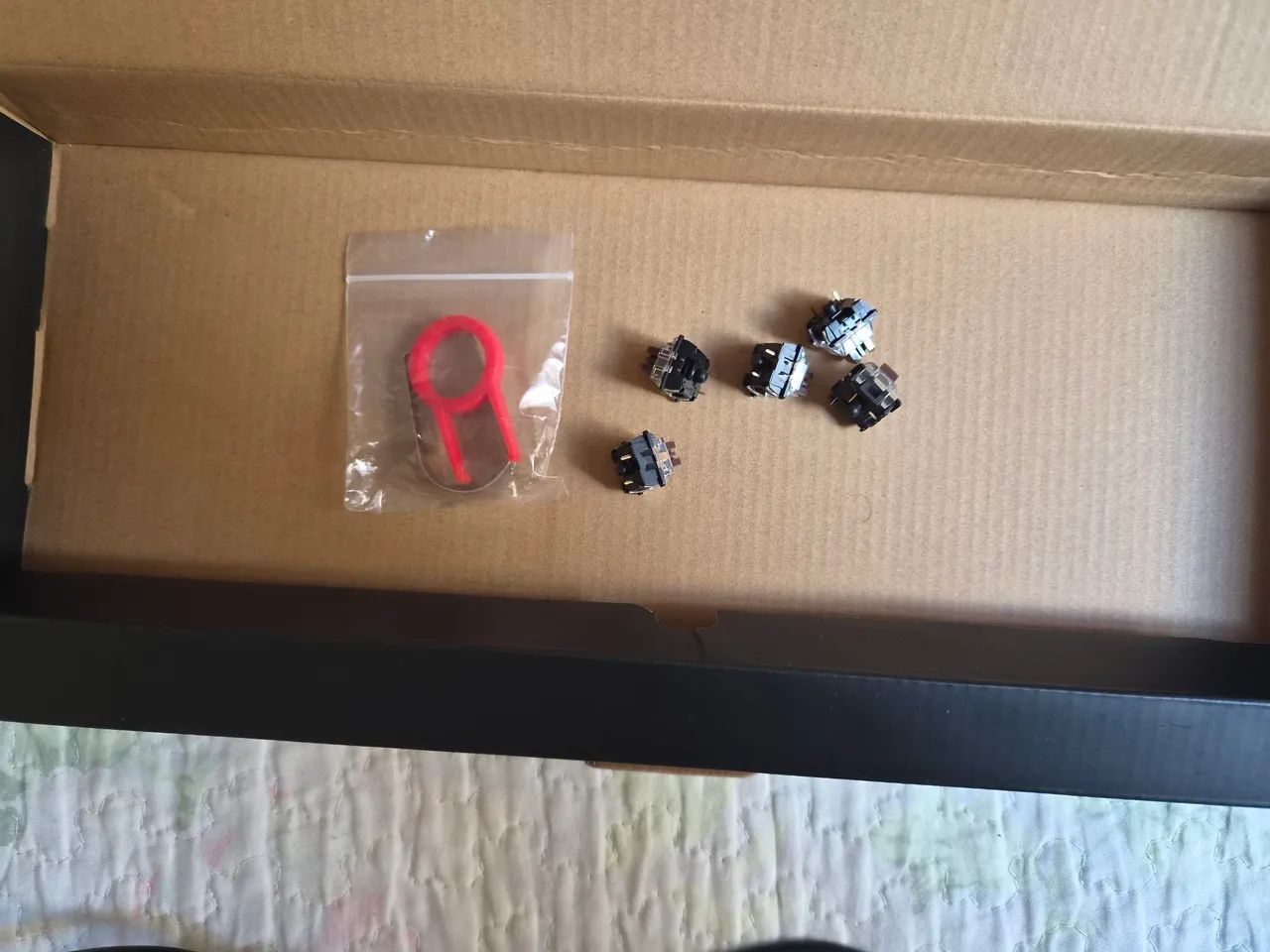Teclado Mecânico Redragon Daksa switch marrom - Foto 3