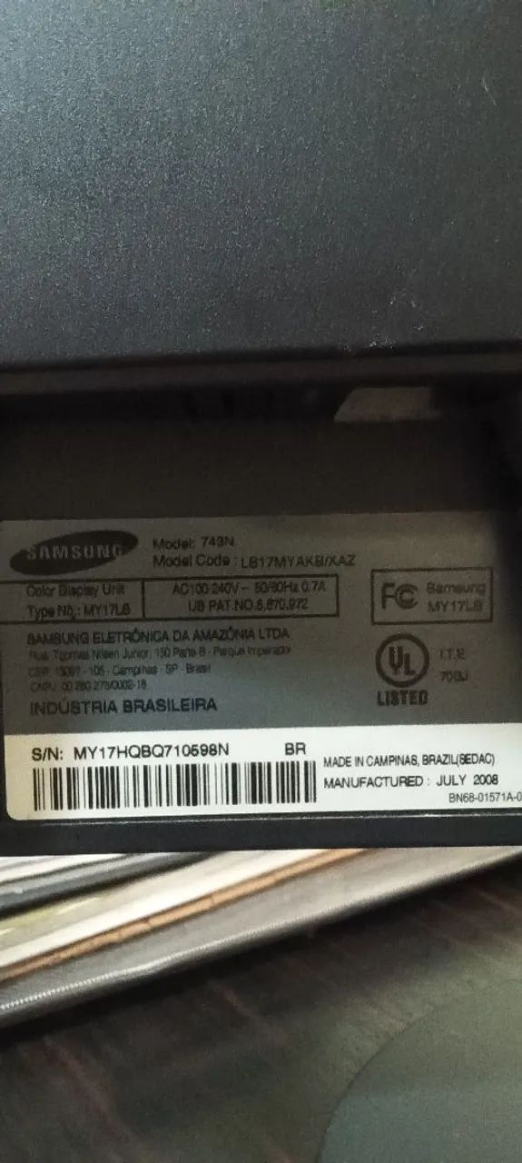 Monitor Samsung SyncMaster 743N - Foto 2