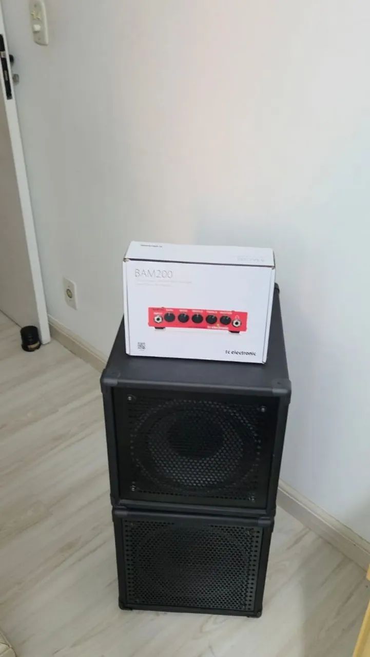 Tc electronic bam 200 e duas caixas