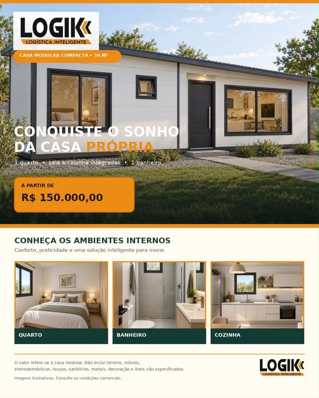 Venda Casa Modular 
