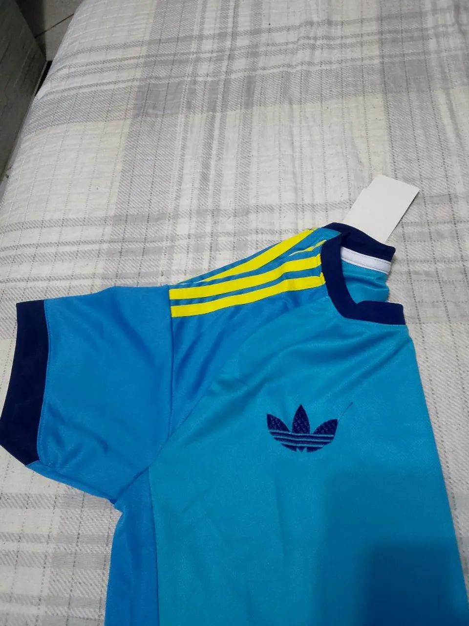 Camisa flamengo azul/goleiro - Foto 4