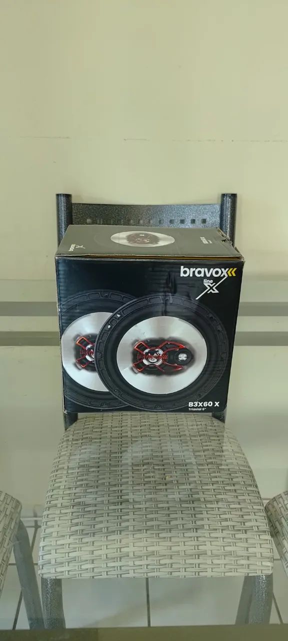 Par de Alto Falante Triaxial Bravox de 6 Polegadas - Modelo B3X60 X - Novos na Caixa - Foto 4