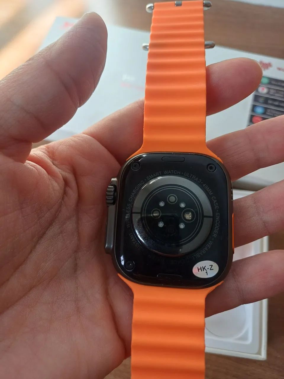 Smartwatch HK 10 ultra preto  - Foto 3