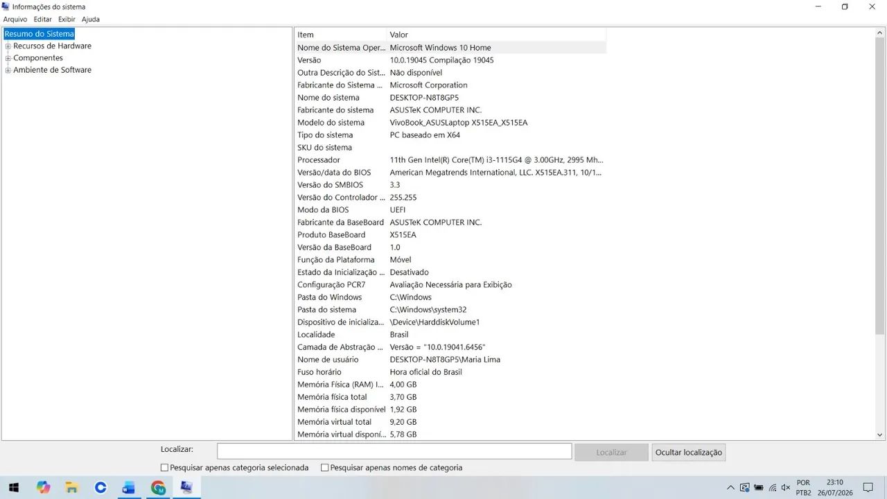 Notebook VivoBook ASUS X515EA  - Foto 5