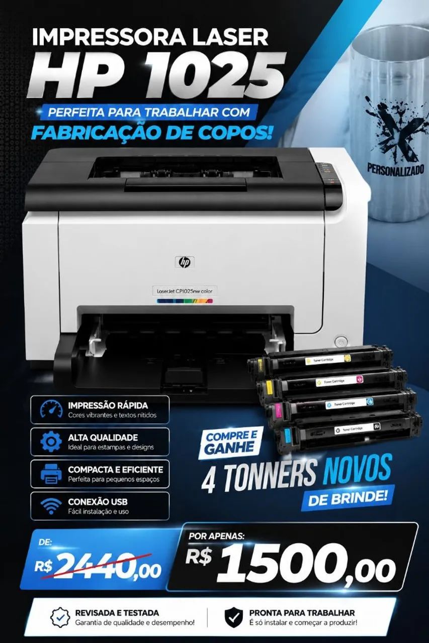 IMPRESSORA HP 1025