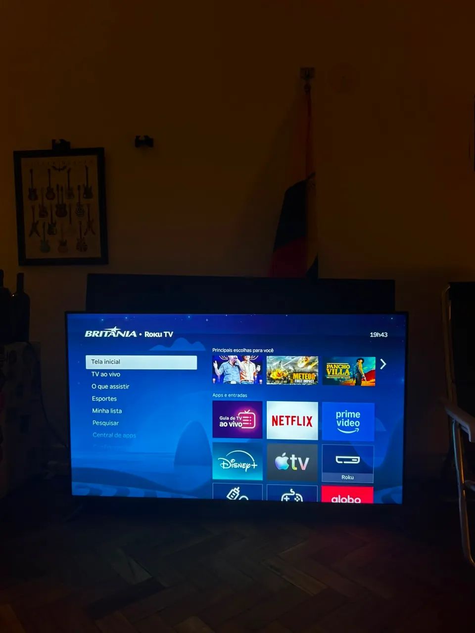 Smart TV Britania Roku 50 polegadas - Foto 3