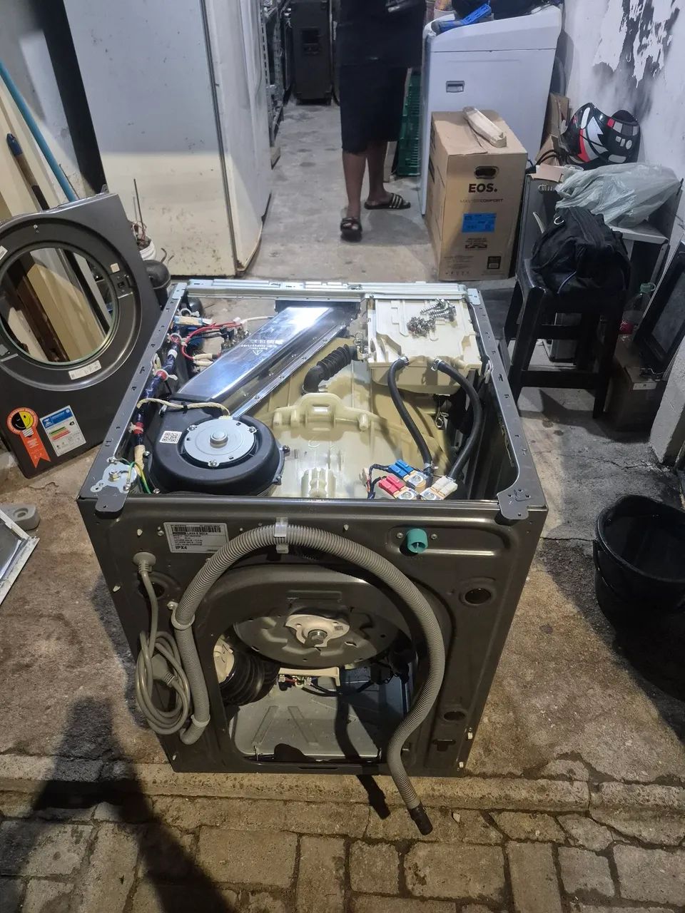 Lava e seca sansung wd11 (quebrada) - Foto 4