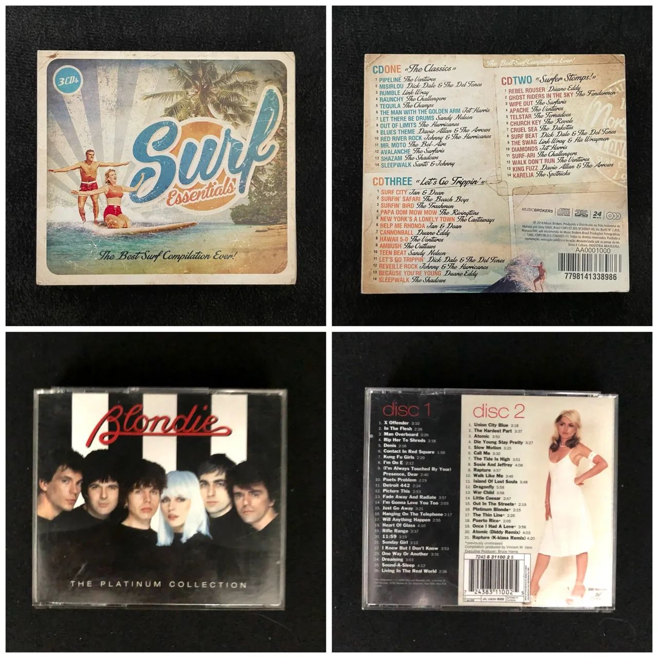 Combo CDs Surf Essentials/Blondie