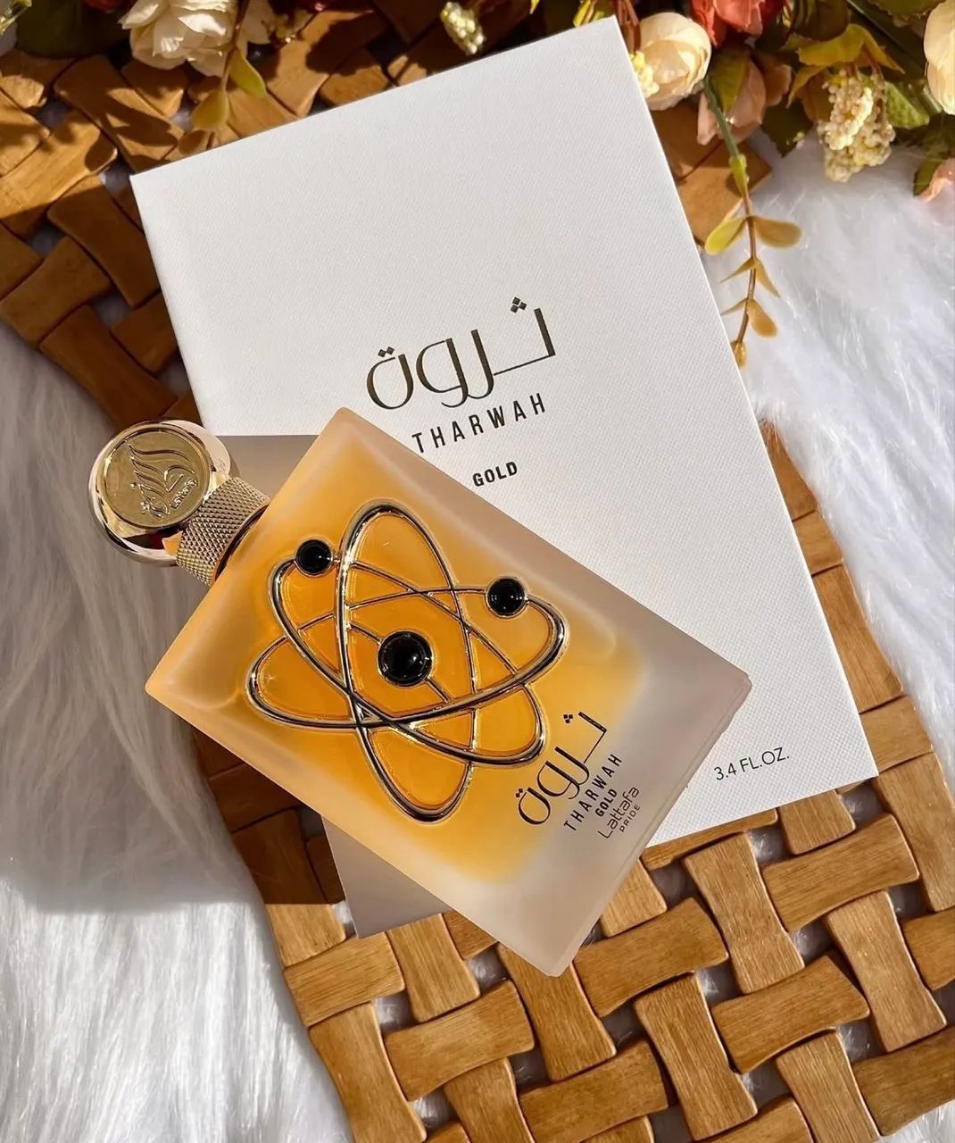 Perfume ArabeTharwah Gold Lattafa EDP 100ml - Original  - Foto 2