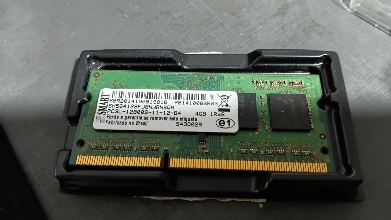 Memória RAM DDR3 PC3L 4GB notebook  - Foto 2
