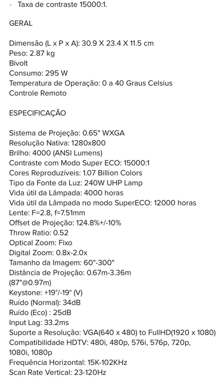 Projetor viewsonic - Foto 2