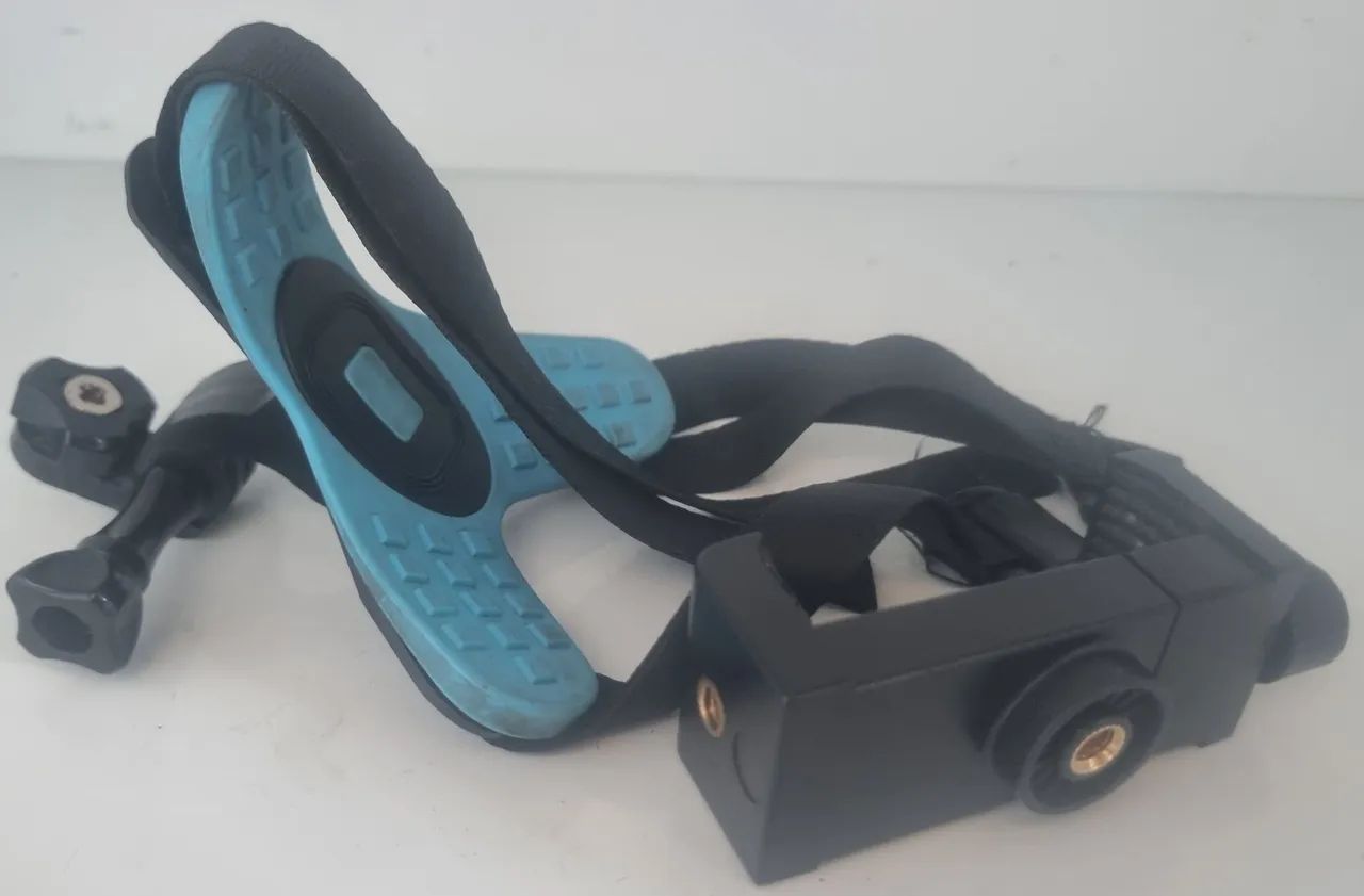Suporte De Capacete Para Câmera e Celular Queixo 