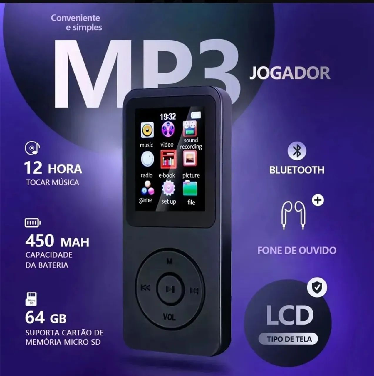 MP3 Player (Semi-novo) - Foto 3
