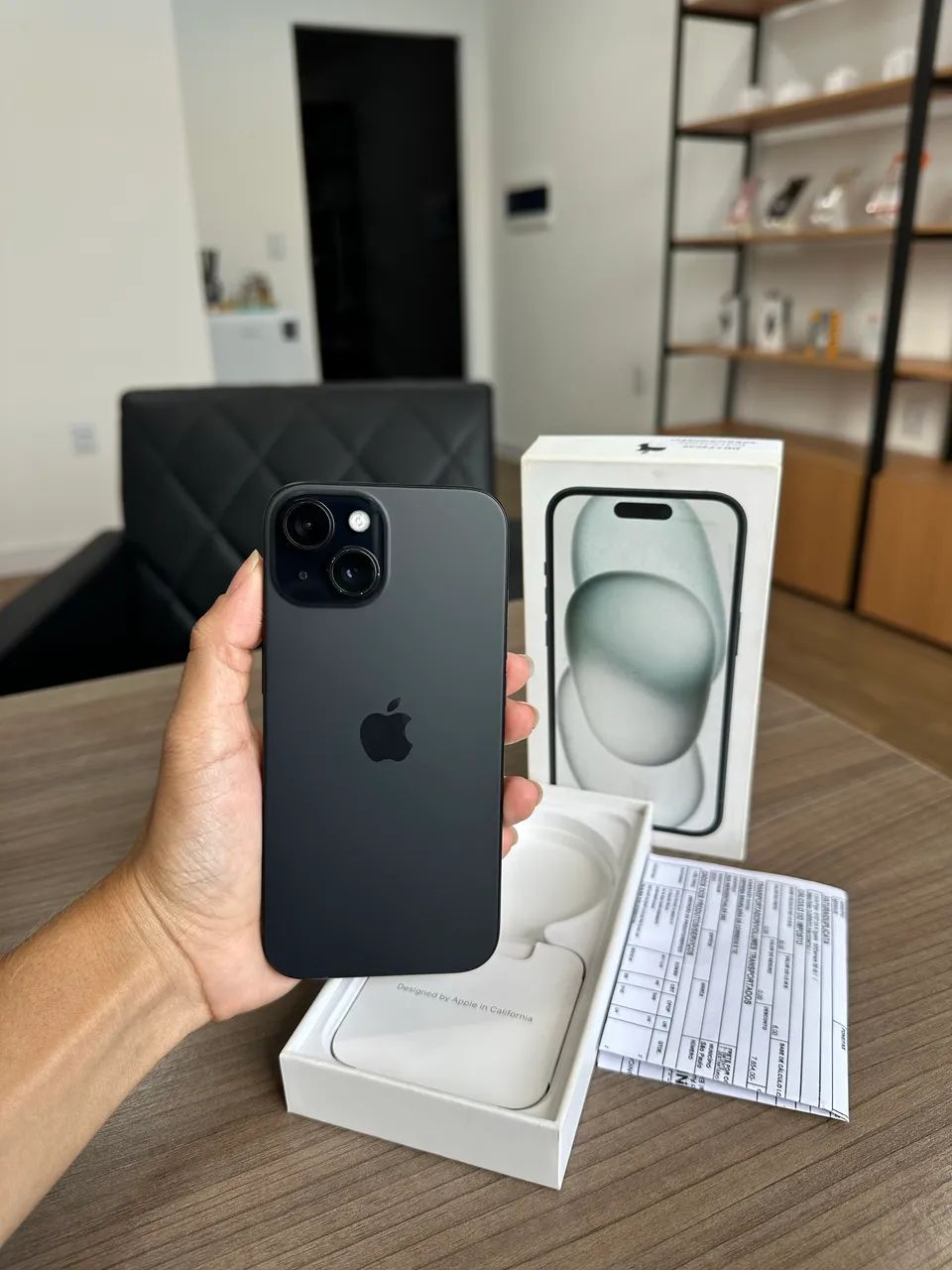 iPhone 15 256gb (Caixa e nota)