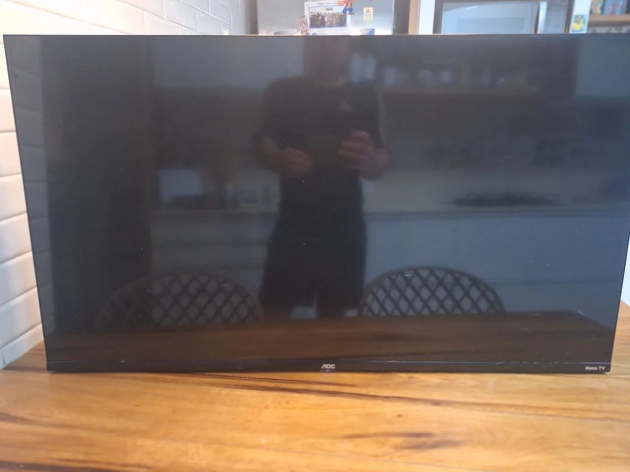 Tv smart 43 tela preta display  - Foto 4