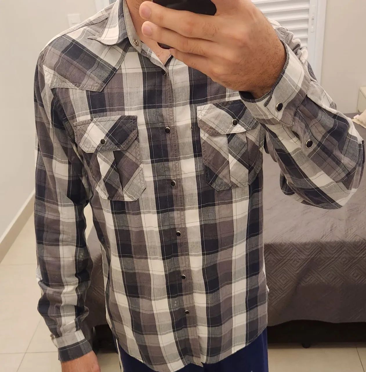 Camisa Xadrez Beejeans
