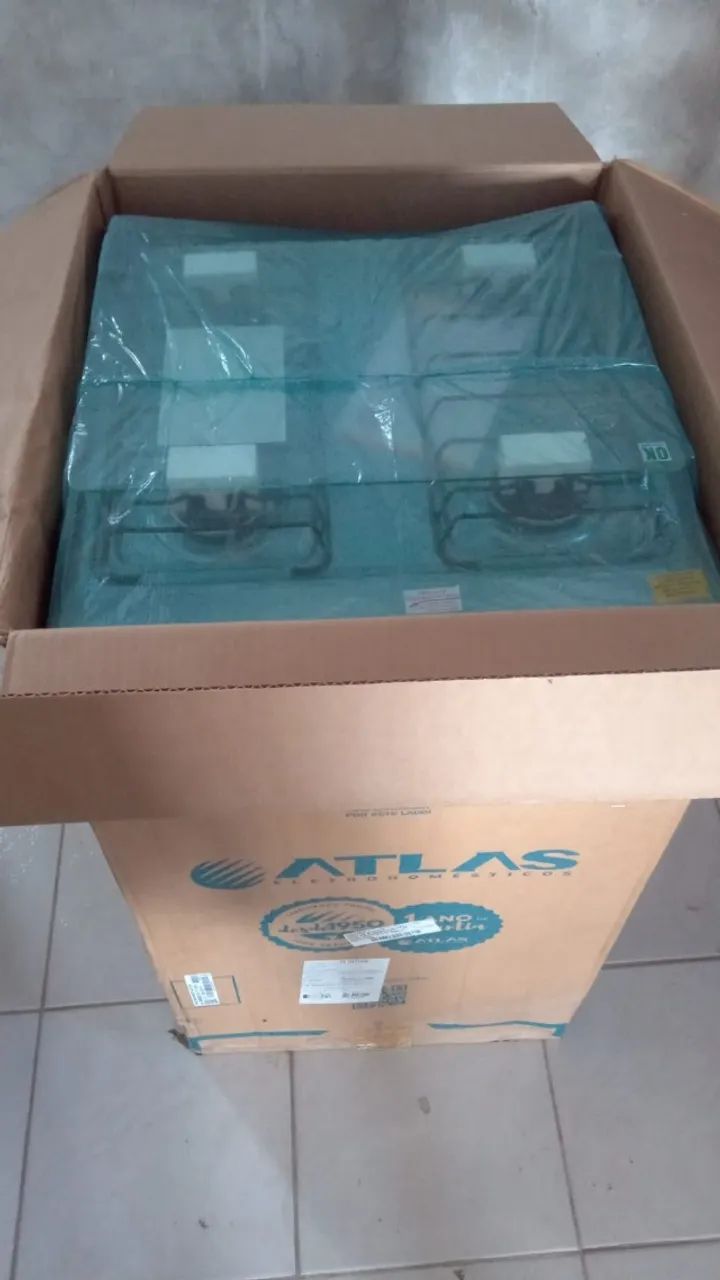 Vendo fogão Novo nunca usado na caixa.Modelo Atrás 4 bocas. - Foto 3