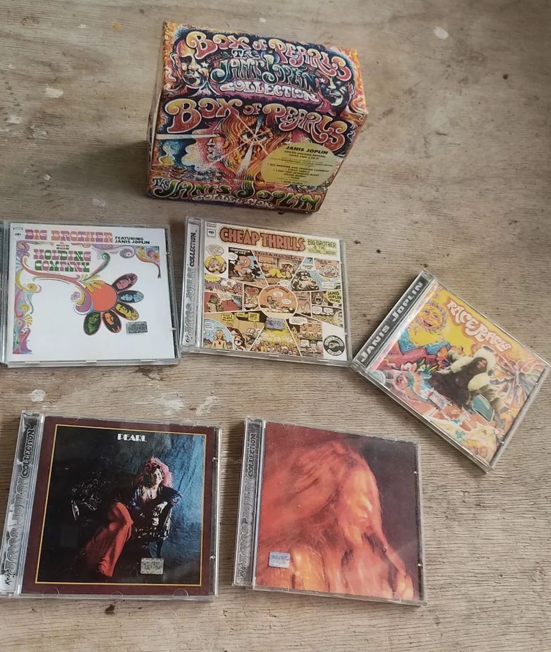 BOX COM 05 CDS JANIS JOPLIN ORIGINAIS - Foto 3