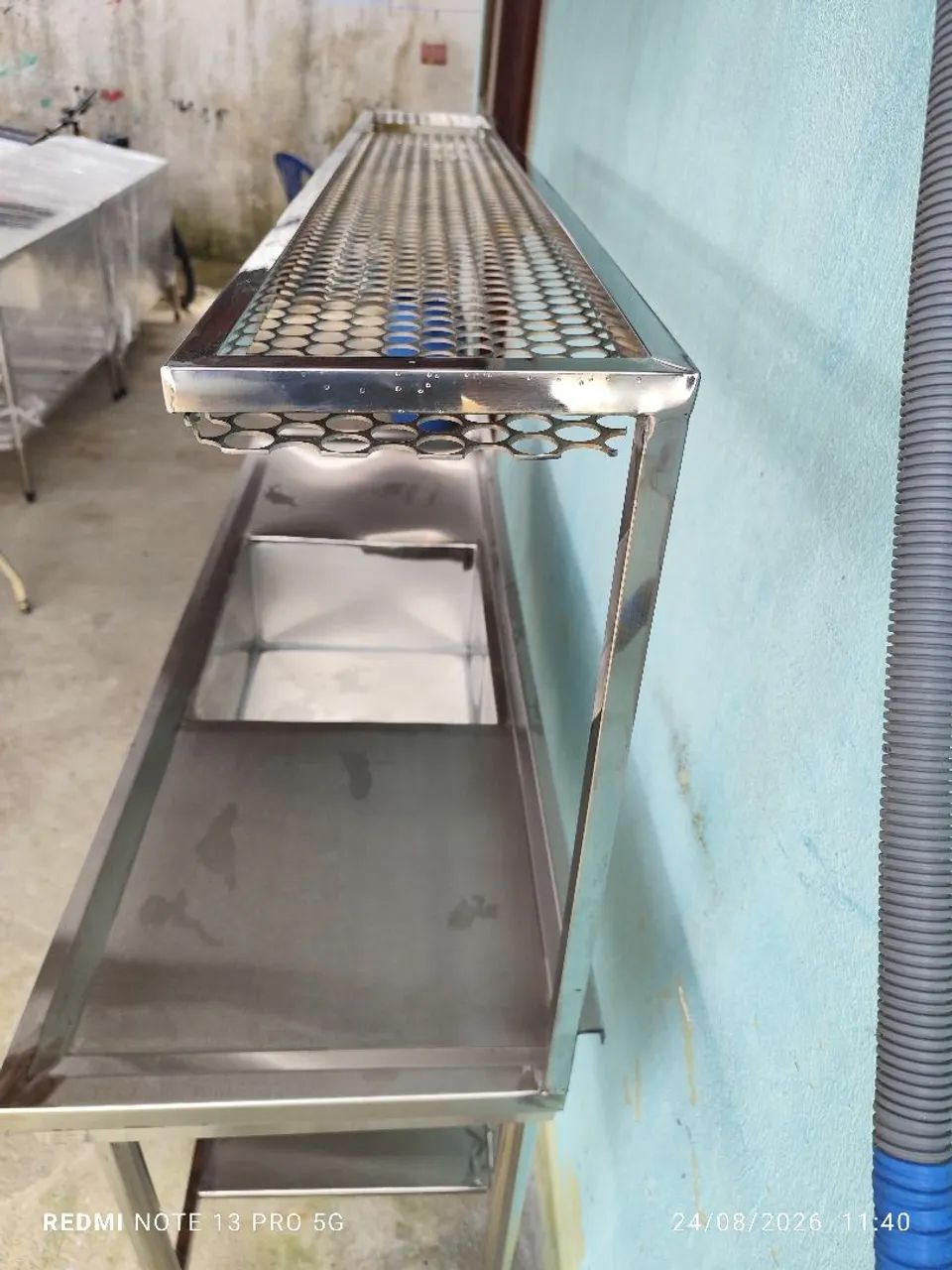  Fábrica de Piá como platilera e bancada. Aço inox. - Foto 2