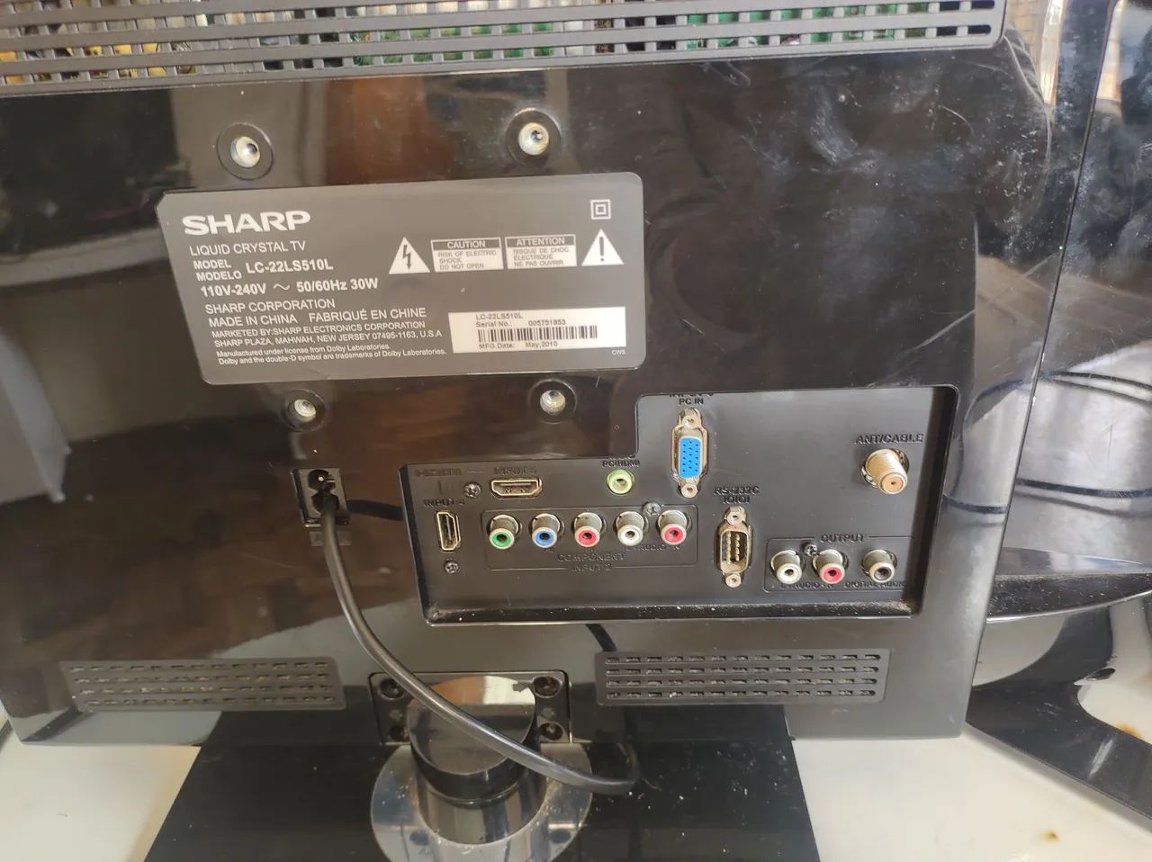 2 tvs com defeito 22 e 32 ". 50 reais  - Foto 4