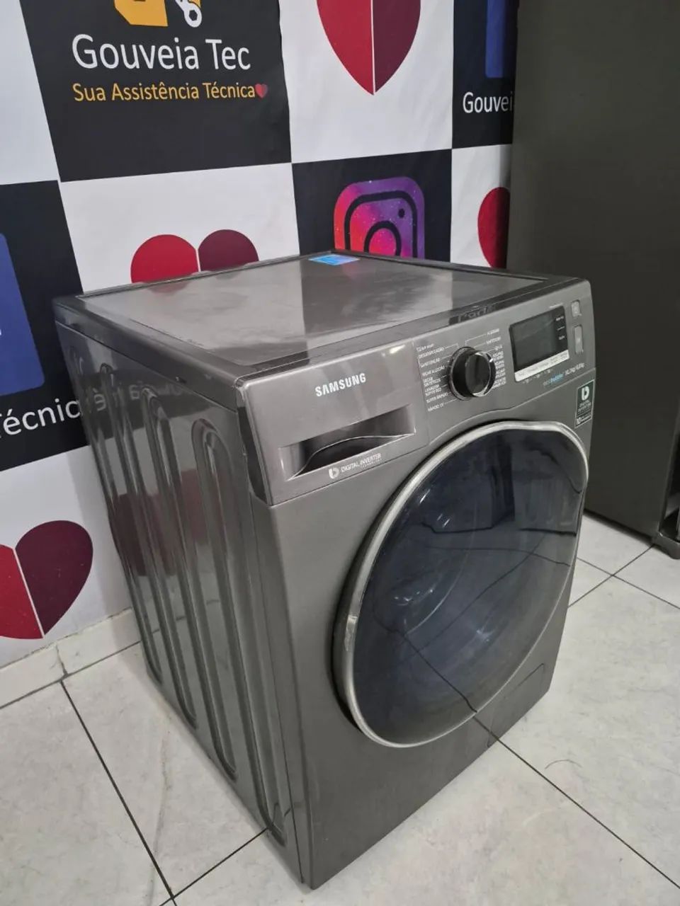 Lava e seca Samsung 10,1kg seminova  - Foto 2