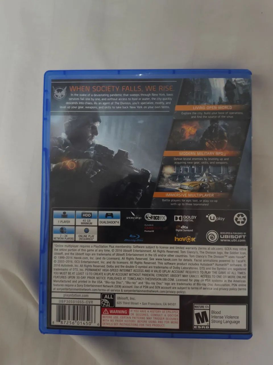 The Division jogo PS4 Tom Clancy's - Foto 4