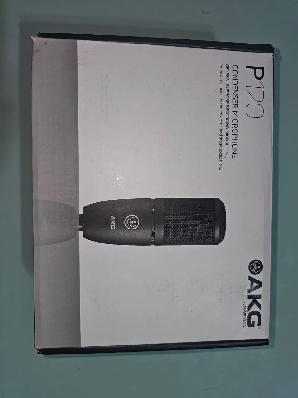 Microfones Condensar P120 AKG semi novo - Foto 5