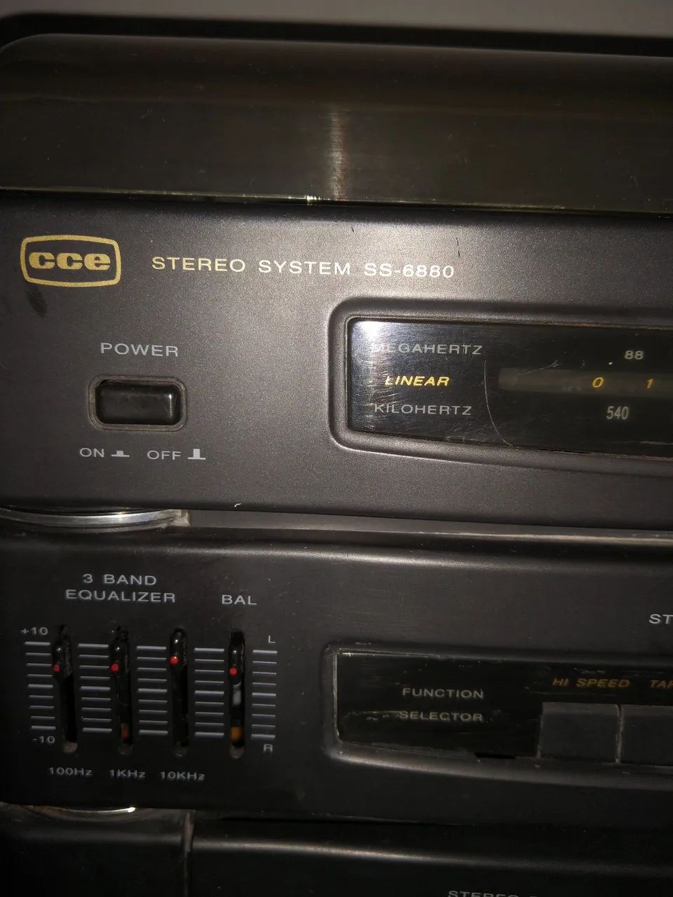 Toca discos, K7 e AM FM  CCE  - Foto 3